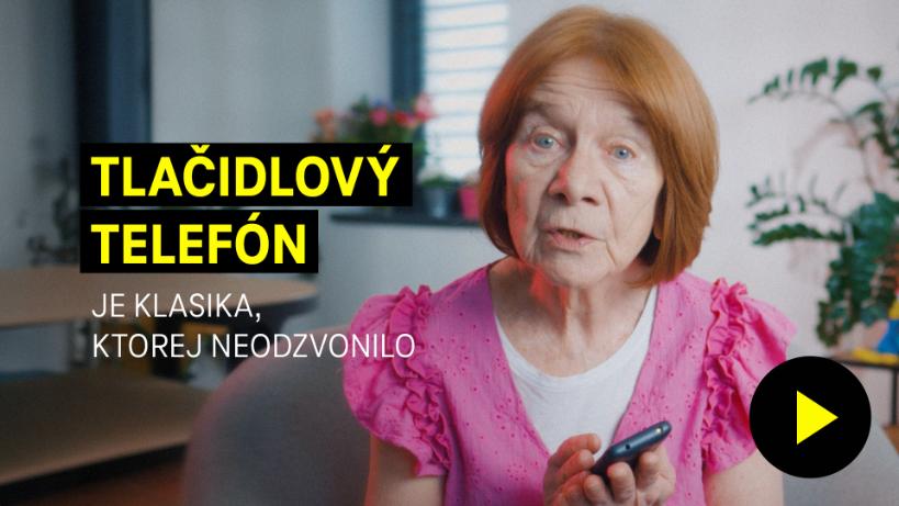 Tlačidlový telefón