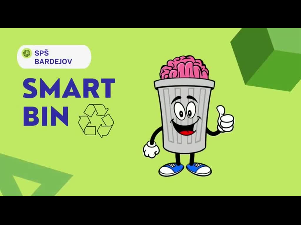 Inteligentný kôš na počítanie plastových fliaš SMART BIN